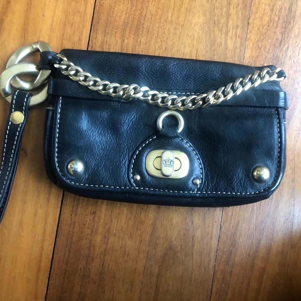 COPY - Juicy Couture Black Leather Writslet